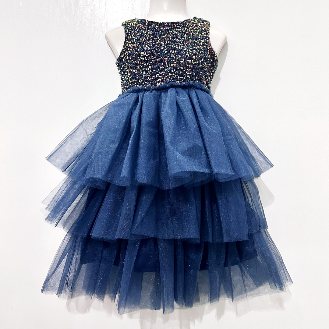 Vestido Gisela Azul Petite